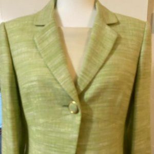 Antonio Melani, Size 6, Pear Green & Ivory